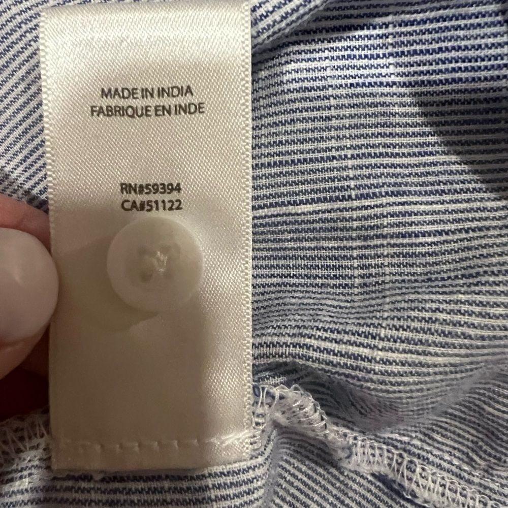 Beach lunch lounge button down shirt - Picture 7 of 7